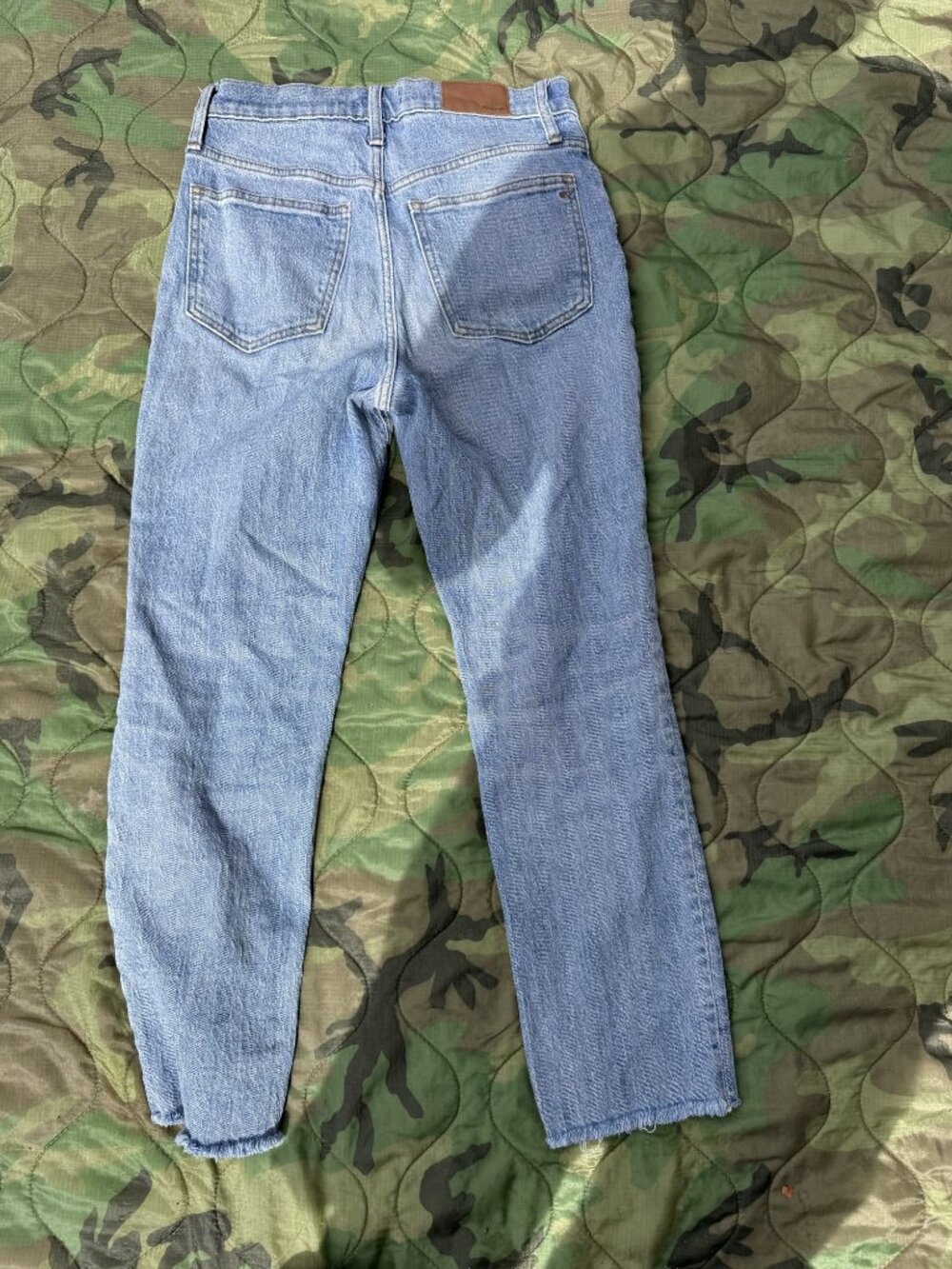 Madewell Perfect Vintage Crop Jean Lt Wash Sz 27